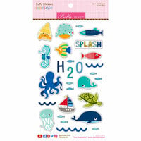 Bella Blvd - Secrets of the Sea Collection - Boy - Puffy Stickers - Icons