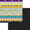Bella Blvd - Sweet and Spooky Collection - Halloween - 12 x 12 Double Sided Paper - Borders