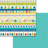Bella Blvd - Wish Big Collection - Birthday Boy - 12 x 12 Double Sided Paper - Borders