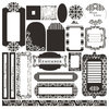 Black Market Paper Society - Ebony and Alabaster Collection - Underground Tag Elements