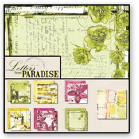 Black Market Paper Society - Letters from Paradise - Paper Collection Pack, CLEARANCE