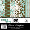 Black Market Paper Society - Covert Compacts - Lucky 'n Love Collection - 6x6 Paper Pad, CLEARANCE