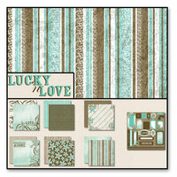 Black Market Paper Society - Lucky n Love - Paper Collection Pack, CLEARANCE
