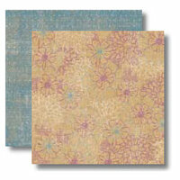 Black Market Paper Society - Let It Bloom Collection - 12 x 12 Double Sided Paper - Ginger LaRue