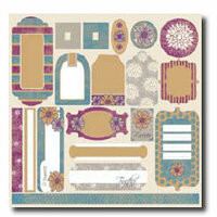 Black Market Paper Society - Let It Bloom Collection - Underground Tag Elements, CLEARANCE