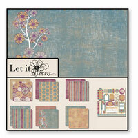 Black Market Paper Society - Let it Bloom - Paper Collection Pack, CLEARANCE