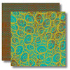 Black Market Paper Society - When the Weather is Fine Collection - 12 x 12 Double Sided Paper - Hula Hoopin