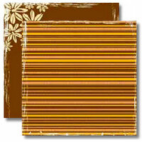 Black Market Paper Society - Imported Rhythm Collection - 12 x 12 Double Sided Paper - Shruti Stick