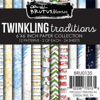 Brutus Monroe - Christmas - 6 x 6 Paper Pad - Twinkling Traditions