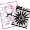 Brutus Monroe - Stick and Stamp Mat - Bundle with Floral Stencil