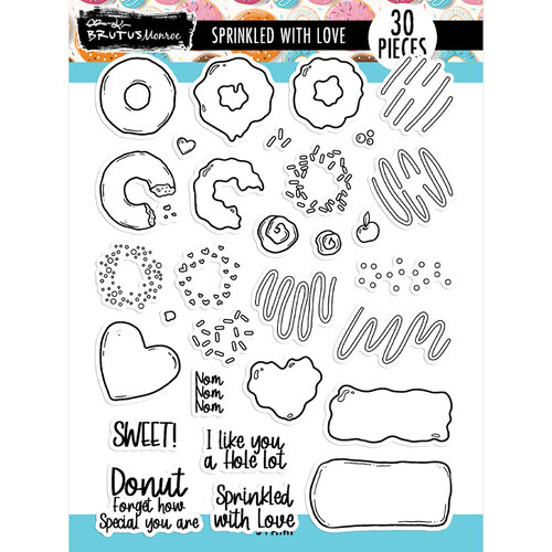 Brutus Monroe - Clear Photopolymer Stamps - Sprinkled With Love