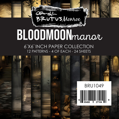 Brutus Monroe - 6 x 6 Paper Pack - Bloodmoon Manor