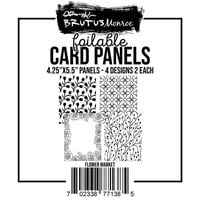 Brutus Monroe - Card Panels - Flower Panels