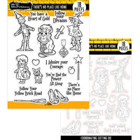Brutus Monroe - Clear Photopolymer Stamp and Die Set - There's No Place Like Home