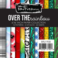 Brutus Monroe - 6 x 6 Paper Pad - Over The Rainbow