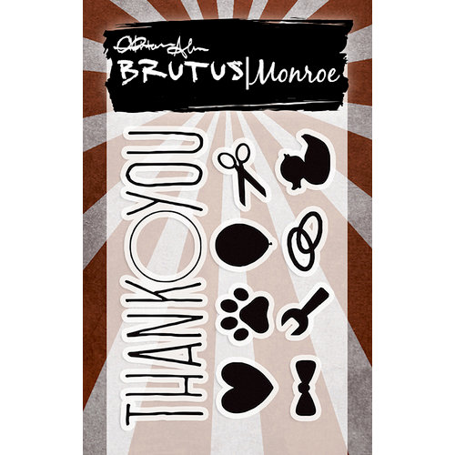 Brutus Monroe - Clear Acrylic Stamps - Many Thanks