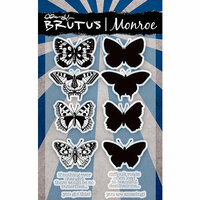 Brutus Monroe - Clear Acrylic Stamps - Butterfly Sentiments 2.0
