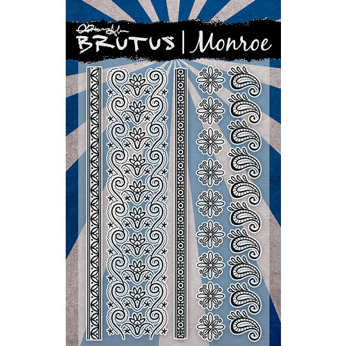 Brutus Monroe - Clear Acrylic Stamps - Fancy Borders