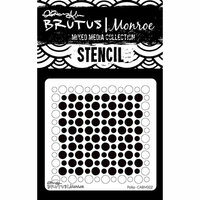 Brutus Monroe - Mixed Media Stencil - Polka