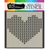 Brutus Monroe - Stencils - Cable Knit Heart