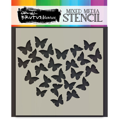 Brutus Monroe - Stencils - Butterfly Heart