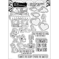 Brutus Monroe - Clear Photopolymer Stamps - Life is Sweet