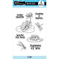 Brutus Monroe - Clear Photopolymer Stamps - Water Lilies