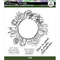 Brutus Monroe - Succulent And Cactus Collection - Clear Photopolymer Stamps - With Thorns
