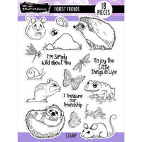 Brutus Monroe - Clear Photopolymer Stamps - Forest Friends