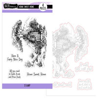 Brutus Monroe - Die and Clear Photopolymer Stamp Set - Home Sweet Home