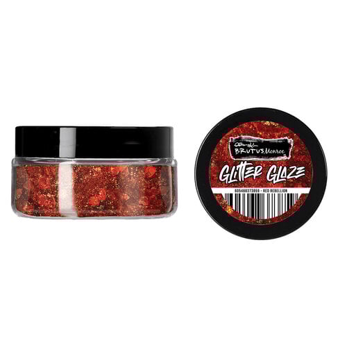 Brutus Monroe - Wonderland Collection - Glitter Glaze - Red Rebellion
