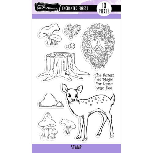 Brutus Monroe - Clear Photopolymer Stamps - Enchanted Forest