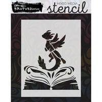 Brutus Monroe - Storybook Forest Collection - Stencils - Dragon Flight Simple