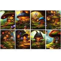 Brutus Monroe - Card Panels - Mushroom Village