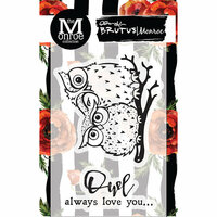 Brutus Monroe - Clear Acrylic Stamps - Owl Love You