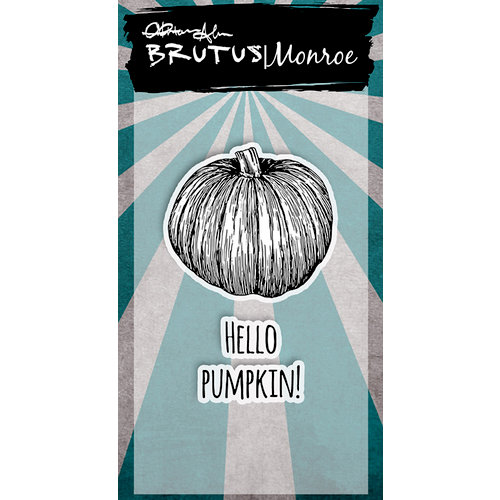 Brutus Monroe - Clear Acrylic Stamps - Hello Pumpkin