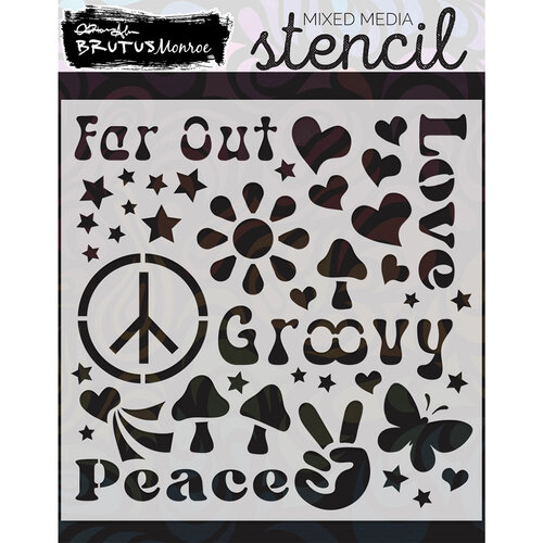 Brutus Monroe - Good Vibrations Collection - Stencils - Far Out