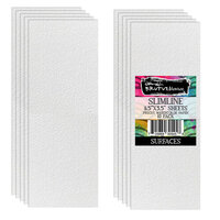 Brutus Monroe - Aqua Pigment Watercolor Paper - Slimline - 3.5 x 8.5 - 10 Pack