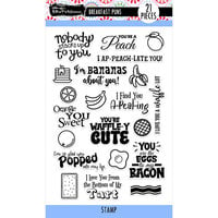 Brutus Monroe - Let's Do Brunch Collection - Clear Photopolymer Stamps - Breakfast Puns
