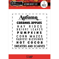 Brutus Monroe - Clear Photopolymer Stamps - Autumn Bucket List