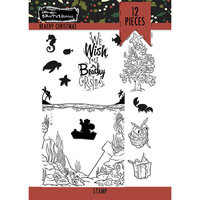 Brutus Monroe - Clear Photopolymer Stamps - Beachy Christmas