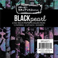 Brutus Monroe - 6 x 6 Paper Pad - Black Pearl