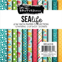 Brutus Monroe - 6 x 6 Paper Pad - Sea Life