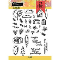 Brutus Monroe - Clear Photopolymer Stamps - Fall Prairie