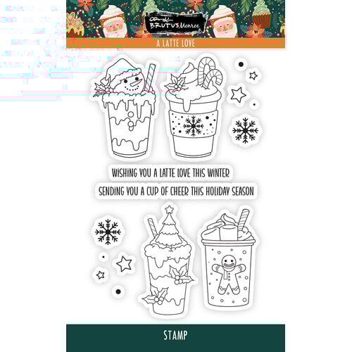 Brutus Monroe - Sweet Holiday Collection - Clear Photopolymer Stamps - A Latte Love