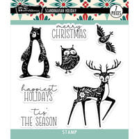 Brutus Monroe - Merry Making Collection - Clear Photopolymer Stamps - Scandinavian Holiday