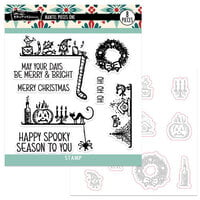 Sunny Studio Cozy Christmas 4x6 Holiday Clear Photo-polymer Stamps - Sunny  Studio Stamps