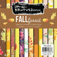 Brutus Monroe - 8 x 8 Paper Pad - Fall Forest