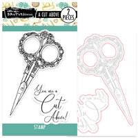 Brutus Monroe - Tailor Made Collection - Die and Clear Photopolymer Stamp Set - A Cut Above Bundle