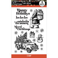 Brutus Monroe - Traditional Trimmings Collection - Clear Photopolymer Stamps - Saint Nicolas